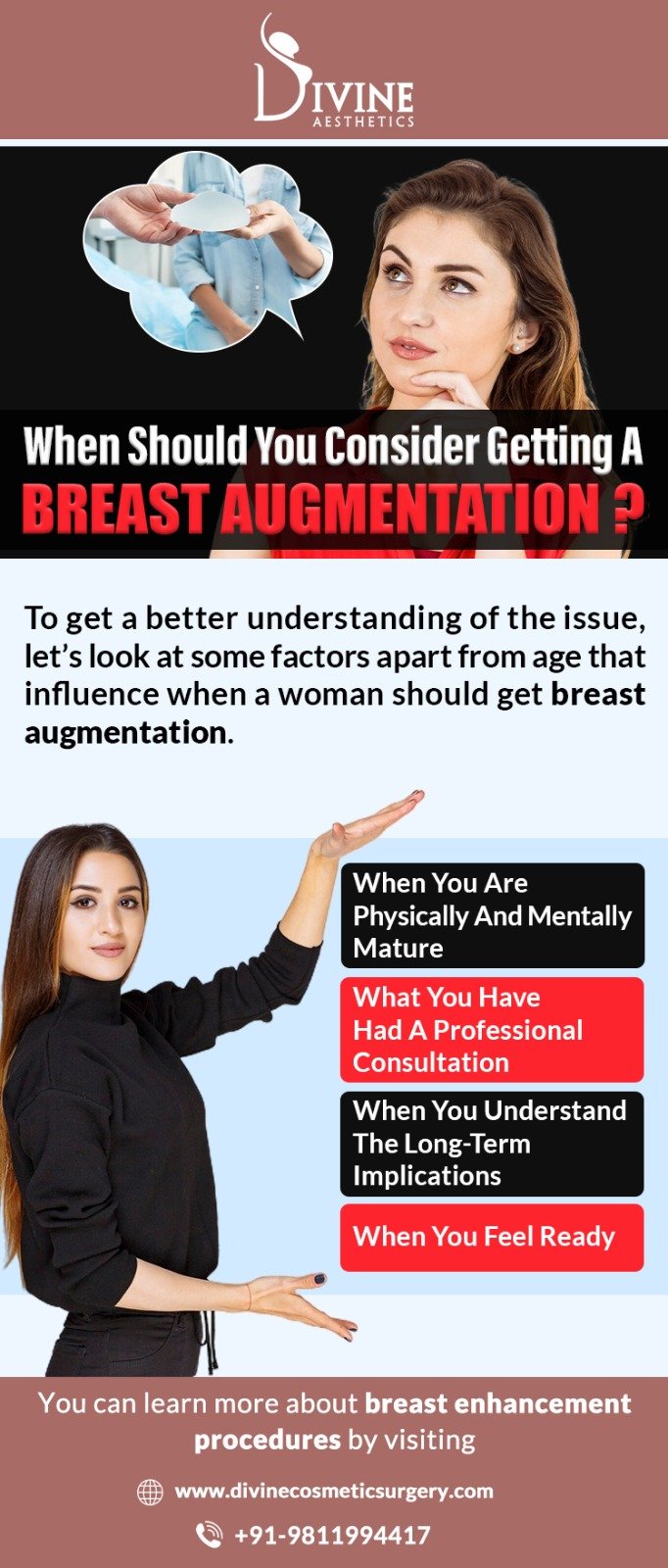 When Should You Consider Getting A Breast Augmentation