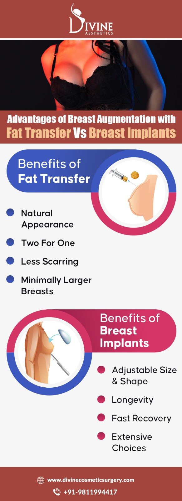 Advantages of Breast Augmentation with Fat Transfer Vs Breast Implants